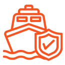 Global port network icon